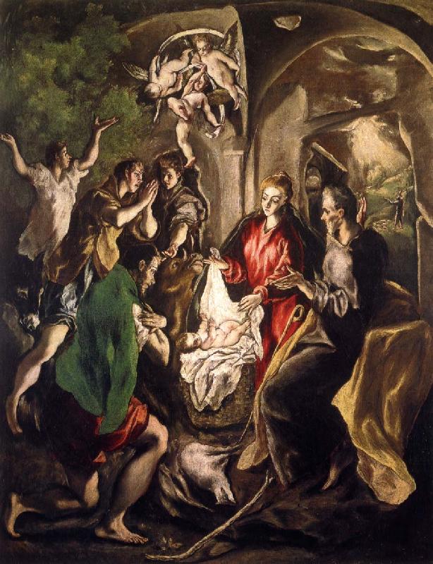 El Greco The Adoratin of the Shepherds France oil painting art